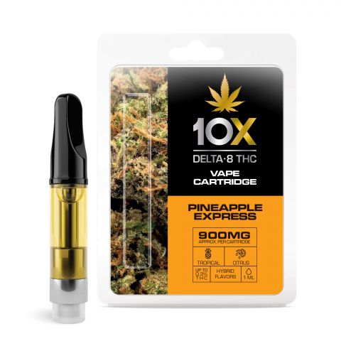 Pineapple Express Cartridge 1mL - Delta 8 THC 10X 900mg (1ml) Best Sales Price - Vape Cartridges