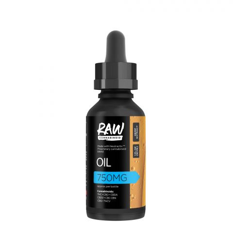 Raw Cannabinoid Neutractiv Tincture Oil - 750MG Best Sales Price - Tincture Oil