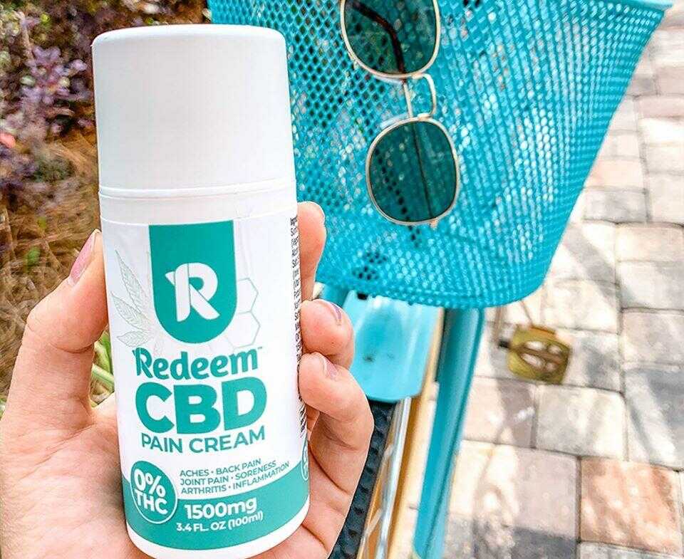 1500mg CBD cream for Pain