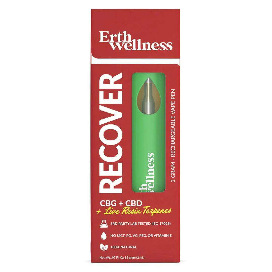 Erth Wellness | Live Resin CBD Rechargeable Vape Pen - 2g Best Price