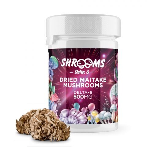 Shrooms Delta-8 THC Mushrooms - Dried Maitake - 500MG Best Sales Price - Gummies