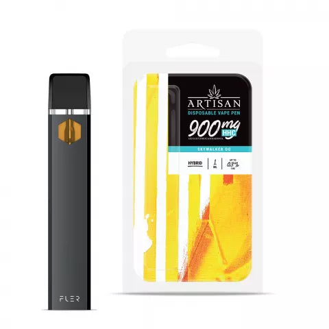 HHC Vape Pen - 900mg - Skywalker OG - Hybrid - 1ml - Artisan Best Sales Price - Vape Pens