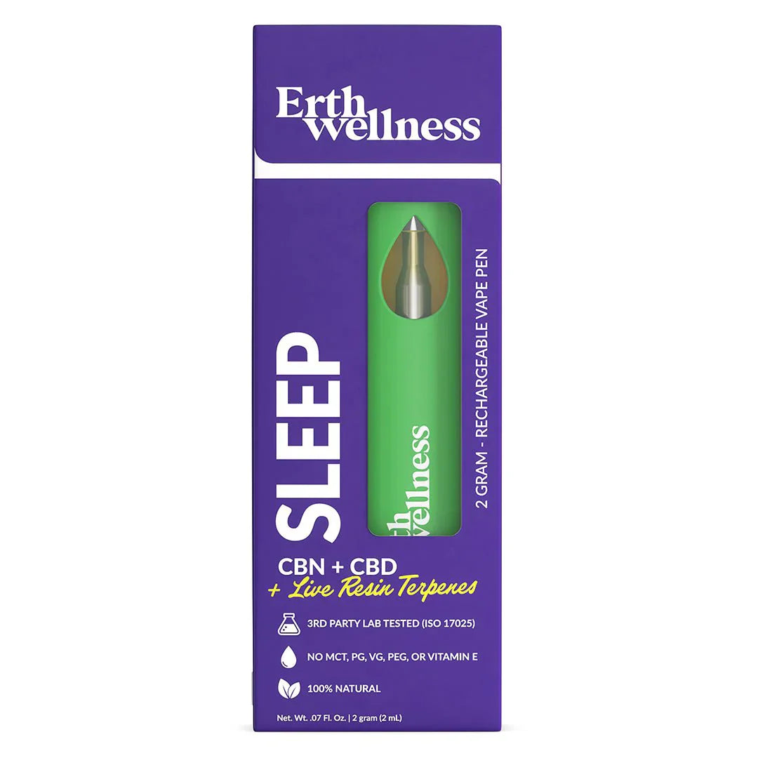 Erth Wellness | Live Resin CBD Rechargeable Vape Pen - 2g Best Price