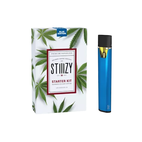 STIIIZY Premium Vaporizer Starter Kit - Blue Edition Best Price