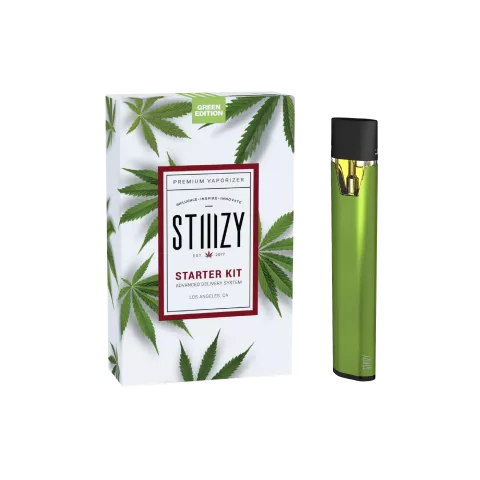 STIIIZY Premium Vaporizer Starter Kit - Green Edition Best Price