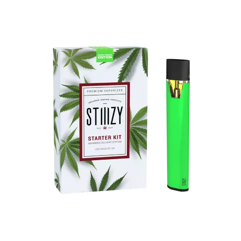 STIIIZY Premium Vaporizer Starter Kit - Neon Green Edition Best Price