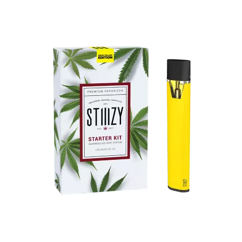 STIIIZY Premium Vaporizer Starter Kit - Neon Yellow Edition Best Sales Price - Vaporizers