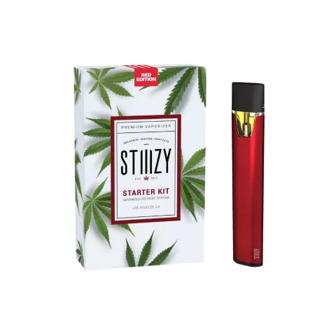 STIIIZY Premium Vaporizer Starter Kit - Red Edition Best Sales Price - Vaporizers