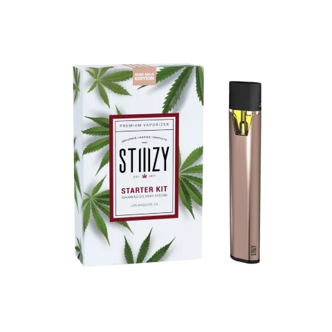 STIIIZY Premium Vaporizer Starter Kit - Rose Gold Edition Best Price