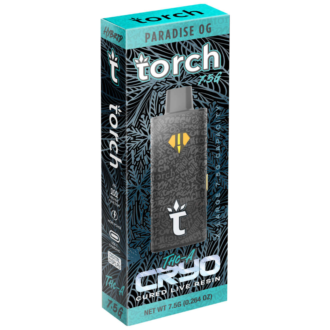 Torch THC-A Cryo Live Resin Disposable 7.5G Best Price