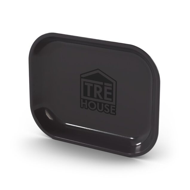 Tre House Metal Rolling Tray – Black