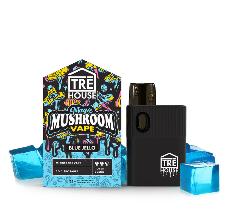 Tre House Blue Jello Microdose Magic Mushroom Vape Pen