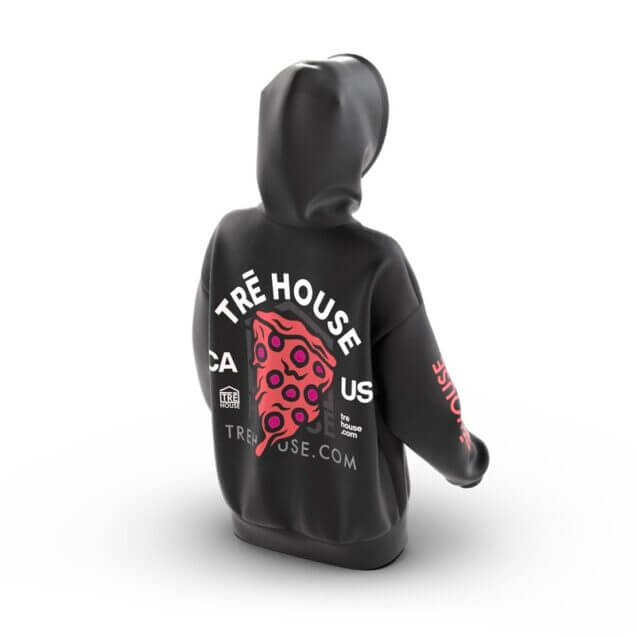 Tre House Pizza Hoodie