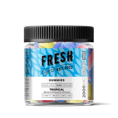 Tropical Gummies - Delta 8, THCP Blend - 2000MG - Fresh Best Price