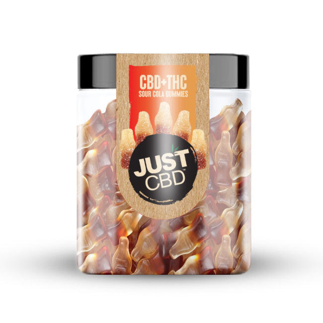 JustCBD - CBD + THC Sour Cola Best Price