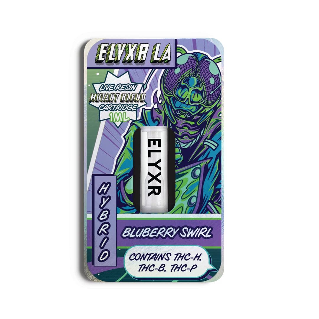 Elyxr Live Resin Mutant Blend (THC-H, THC-B, & THC-P) Cartridge 1 Gram (1000mg) Best Price