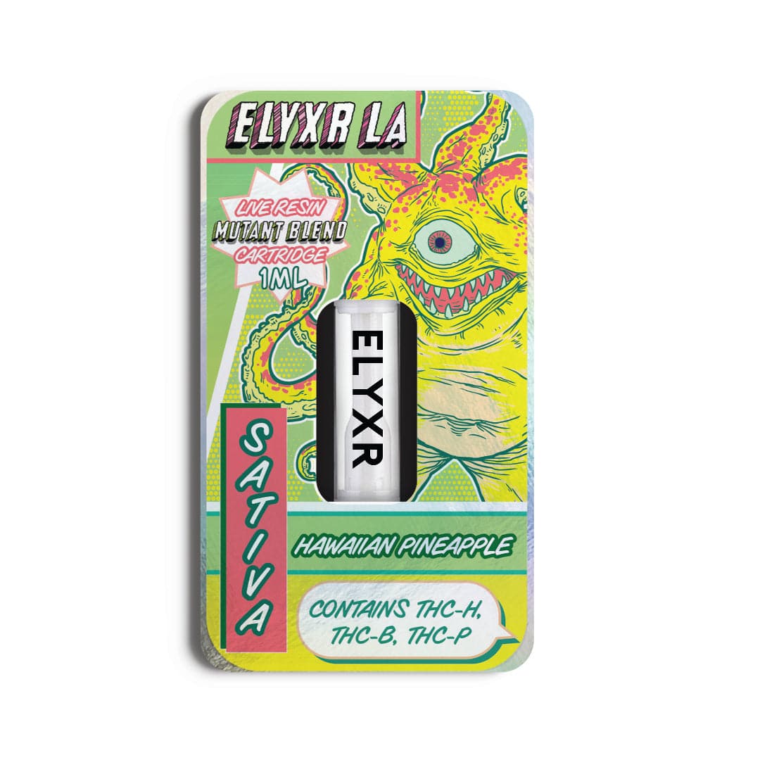 Elyxr Live Resin Mutant Blend (THC-H, THC-B, & THC-P) Cartridge 1 Gram (1000mg) Best Price