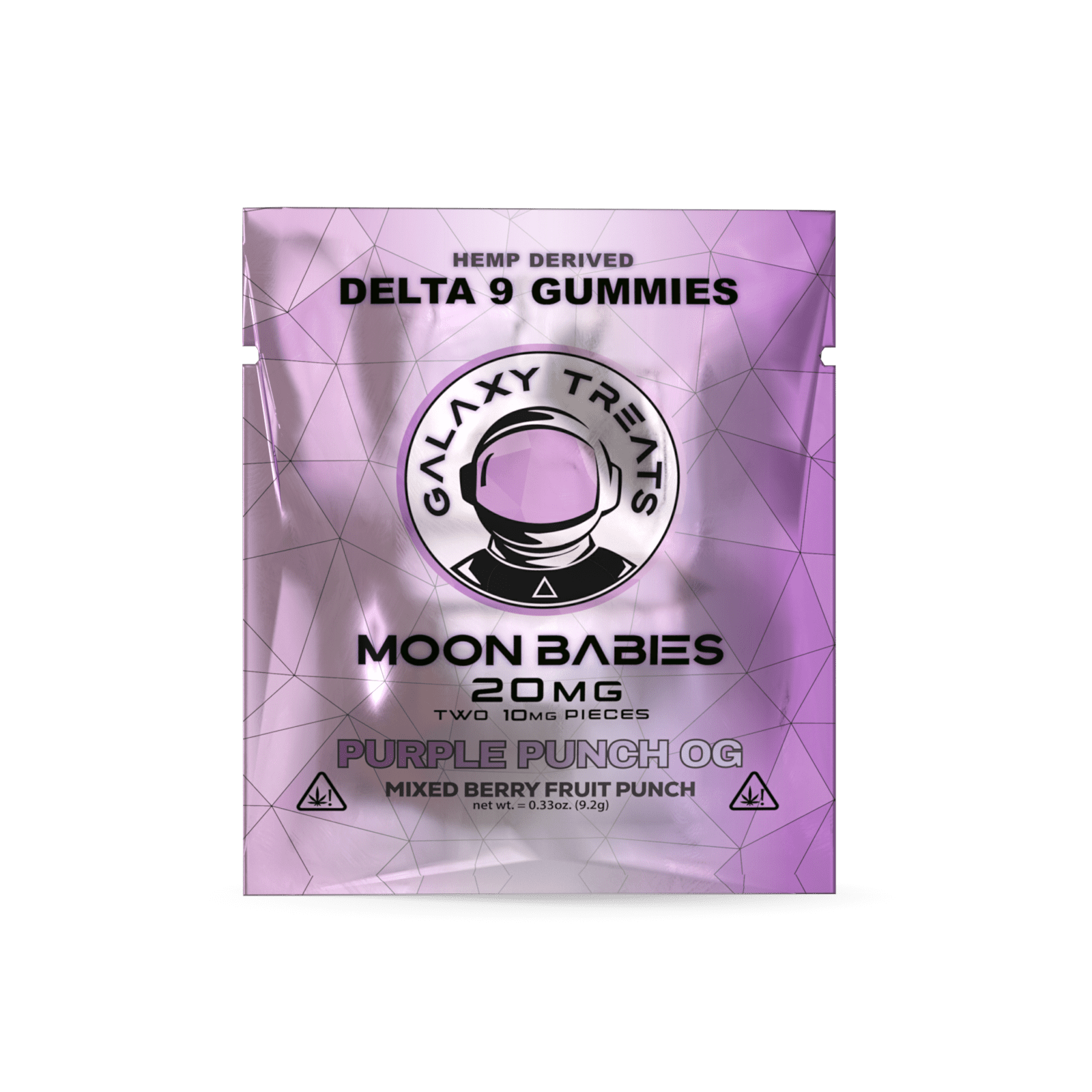 Galaxy Treats Purple Punch OG D9 Gummies (2-pack) Best Price