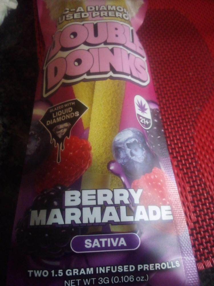 Delta Munchies Berry Marmalade Infused Prerolls (2 Pack) Best Price