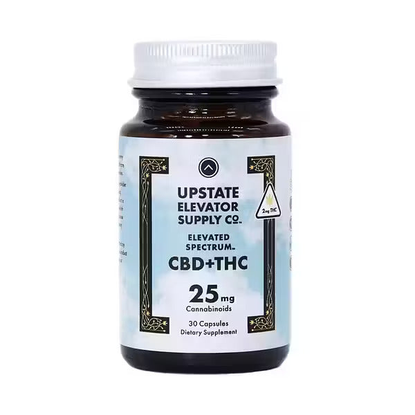 25MG ELEVATED SPECTRUM CBD+THC Pills, THC CAPSULES Best Price