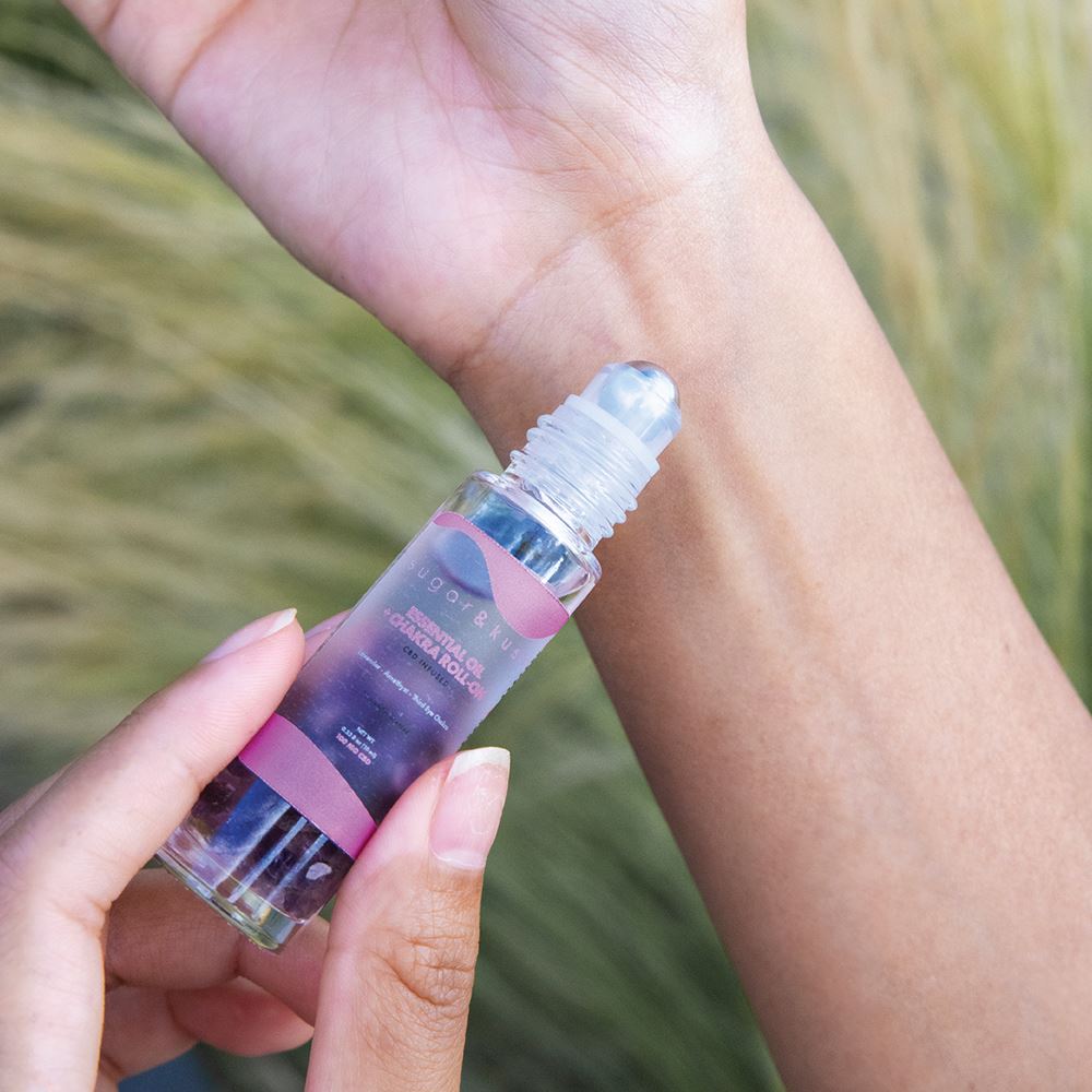 Sugar and Kush Amethyst Chakra Roll-On (Infused with CBD & Essential Oil) Best Price