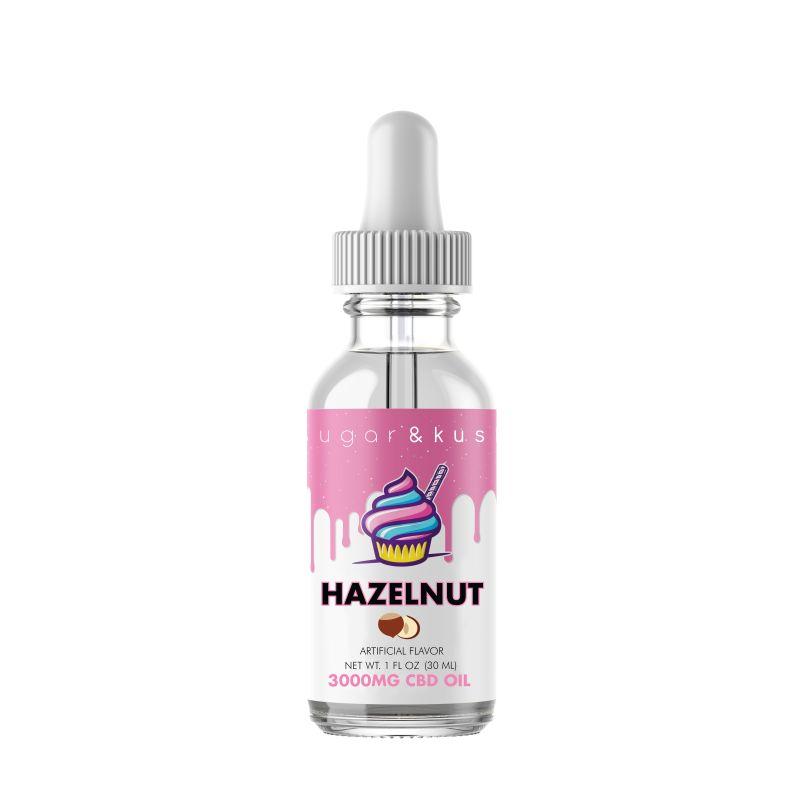 Sugar and Kush Hazelnut CBD Oil Drops Best Price