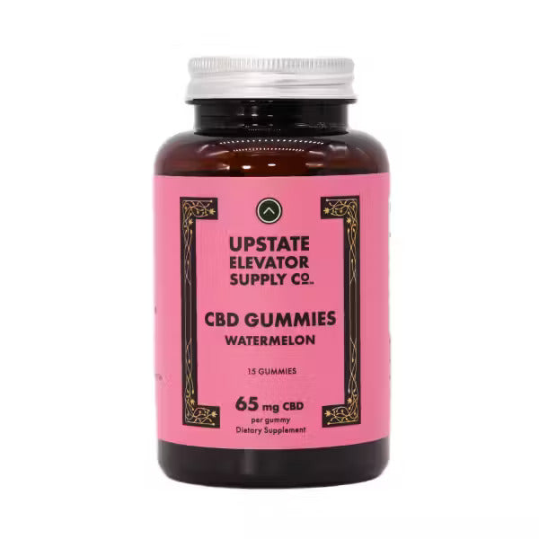 Upstate Elevator CBD Gummies | 65MG WATERMELON CBD GUMMIES Best Price