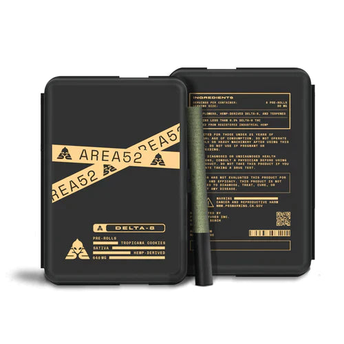 Area 52 | Delta 8 THC Pre Rolls - 640mg Best Price