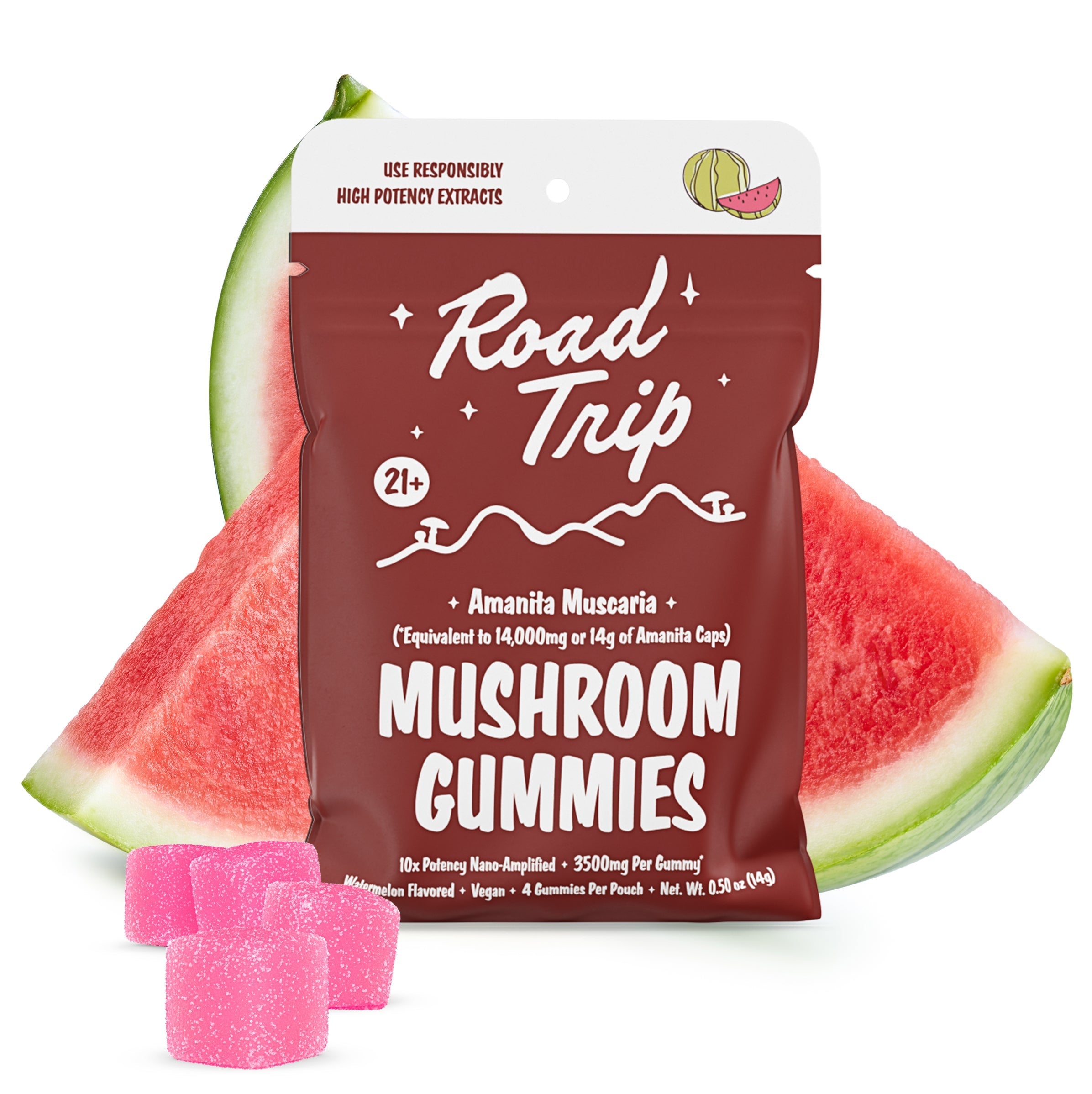 Road Trip Amanita Muscaria Mushroom Gummies Best Price