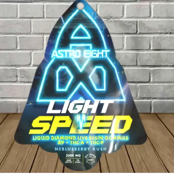 Astro Eight Live Resin Lightspeed Nano Gummies 3500mg Best Price