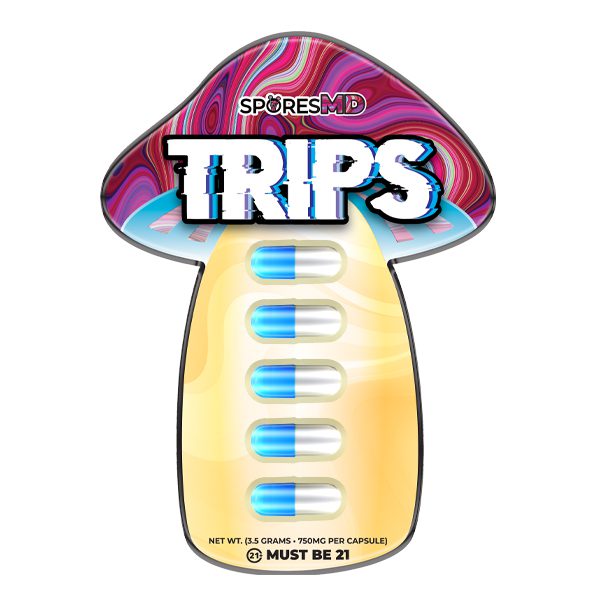 Trips Capsules 5 count – by sporesMD Best Price