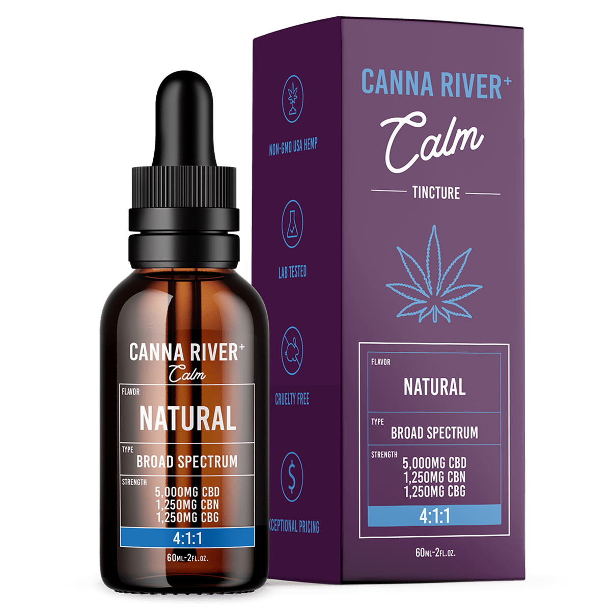 Canna River CBD Calm Tincture Best Price