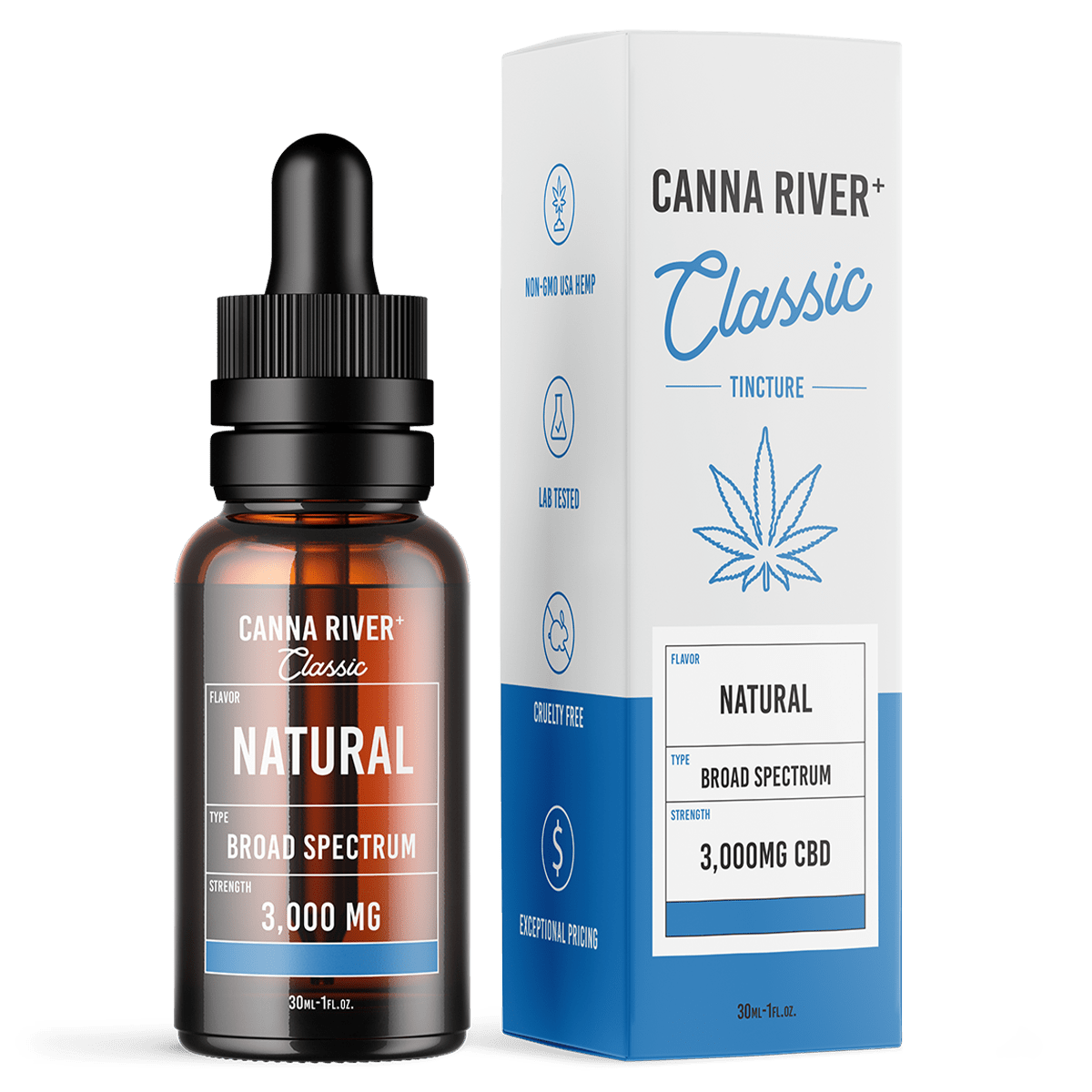 Canna River CBD Classic Tincture Best Price