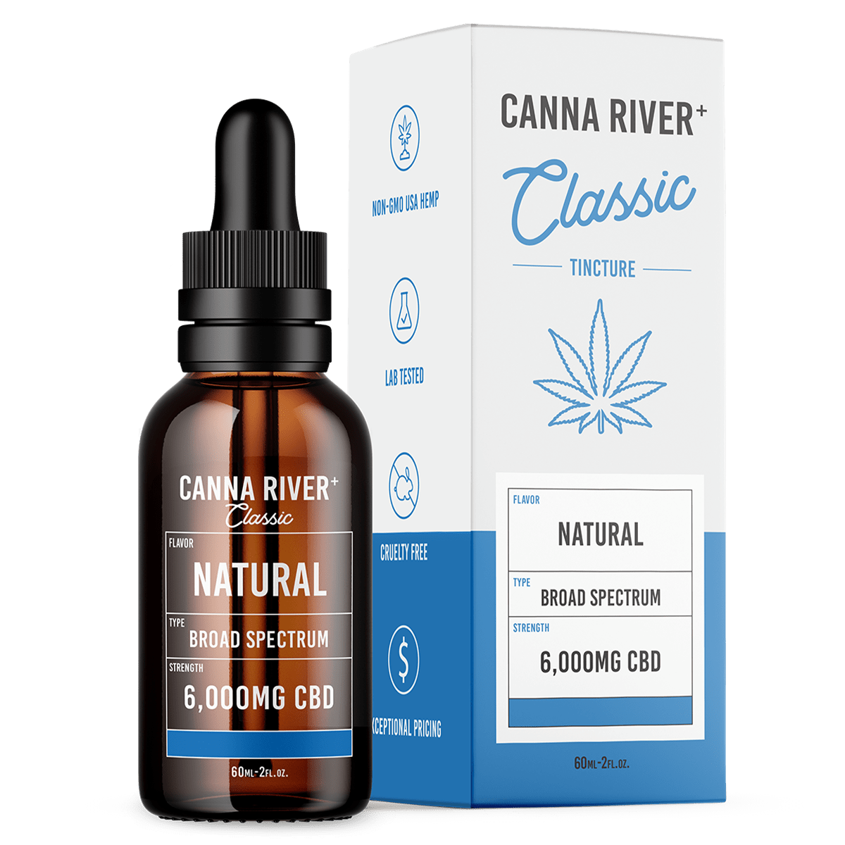 Canna River CBD Classic Tincture Best Price