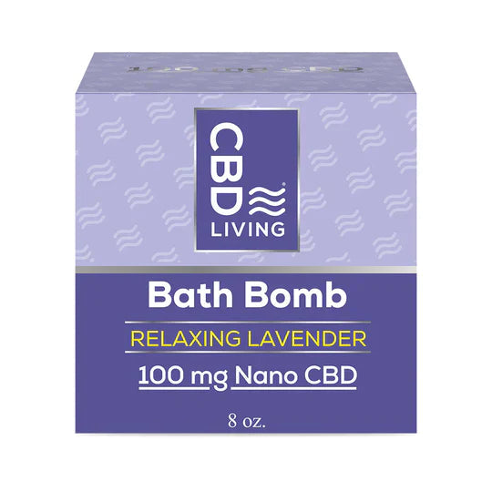 CBD Living | CBD Bath Bomb - 100mg Best Price