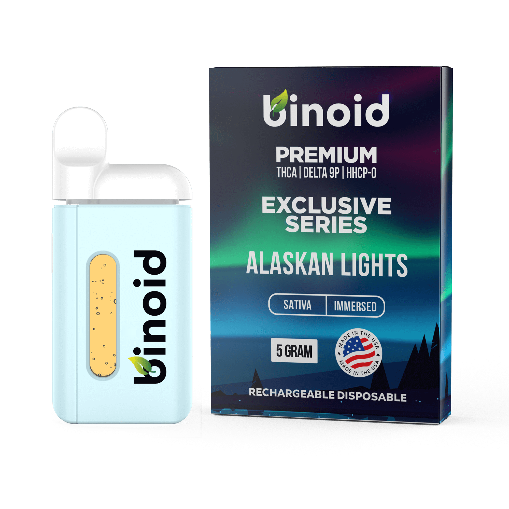 Binoid Exclusive Series 5 Gram Disposable Vape - Alaskan Lights Best Price