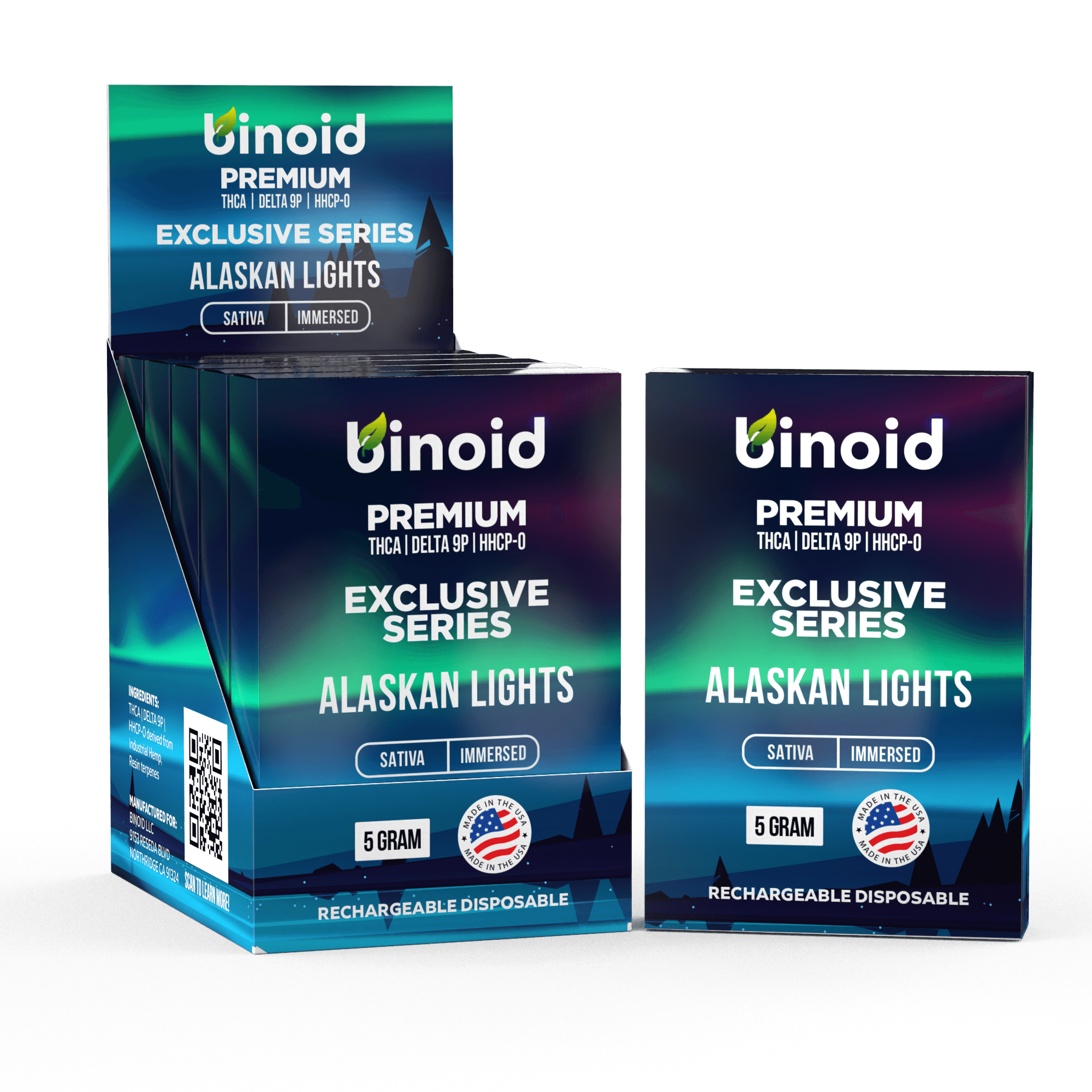 Binoid Exclusive Series 5 Gram Disposable Vape - Alaskan Lights Best Price