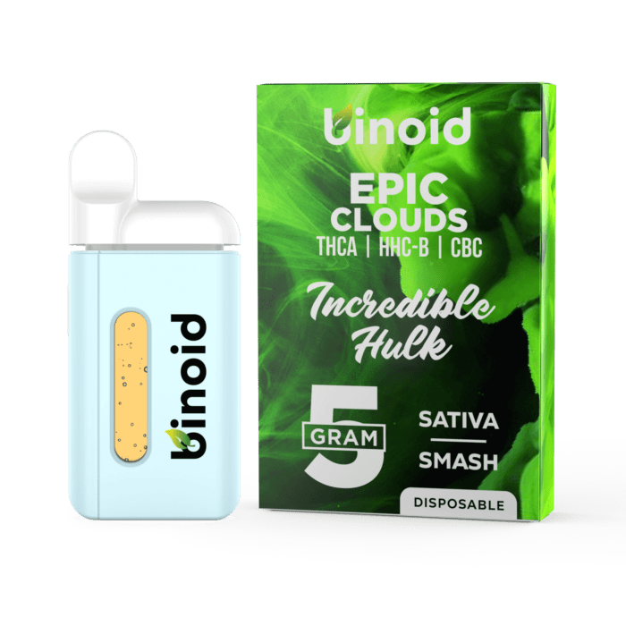 5 Gram THCA + CBC Disposable Vape – Epic Clouds Best Price