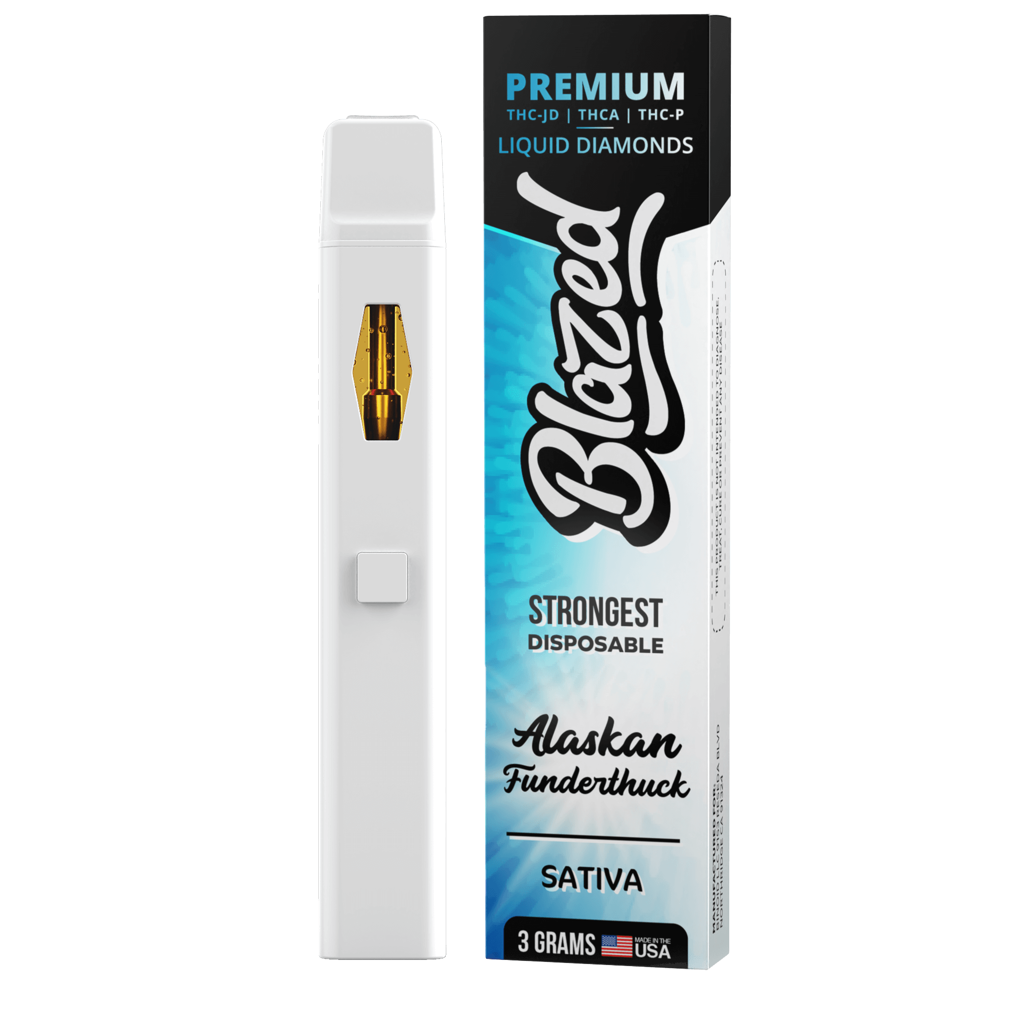 THCA + Delta 9P 3 Gram Disposable – Blazed Best Price