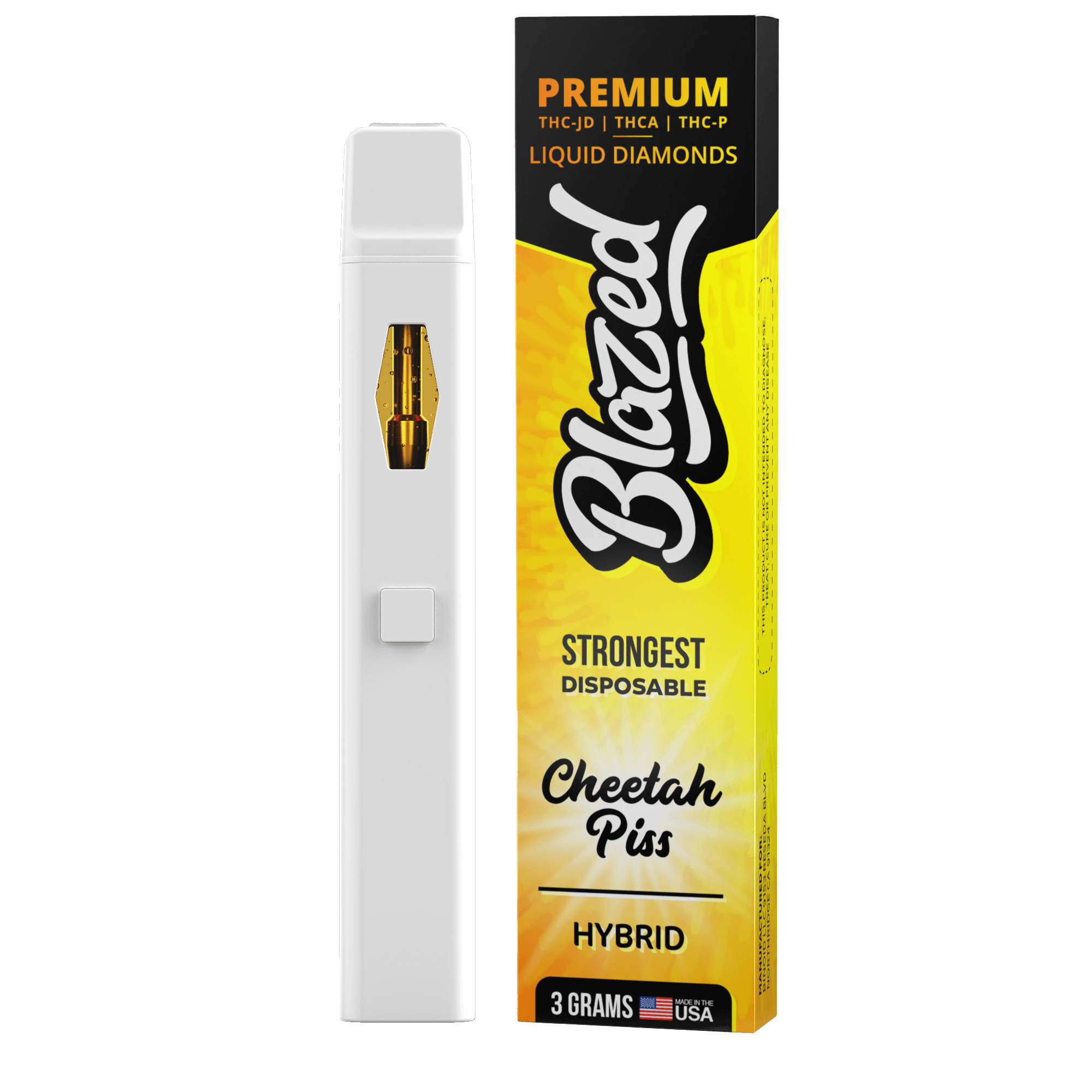 THCA + Delta 9P 3 Gram Disposable – Blazed Best Price