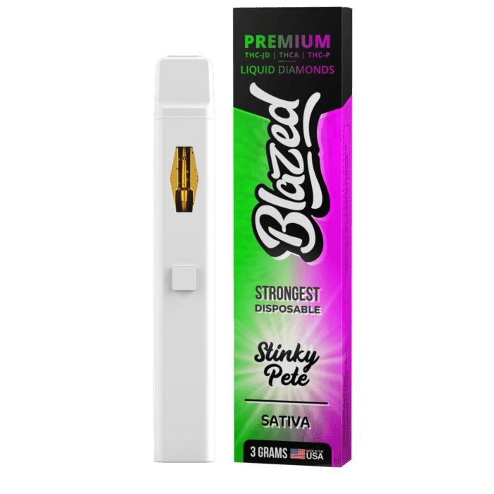 THCA + Delta 9P 3 Gram Disposable – Blazed Best Price