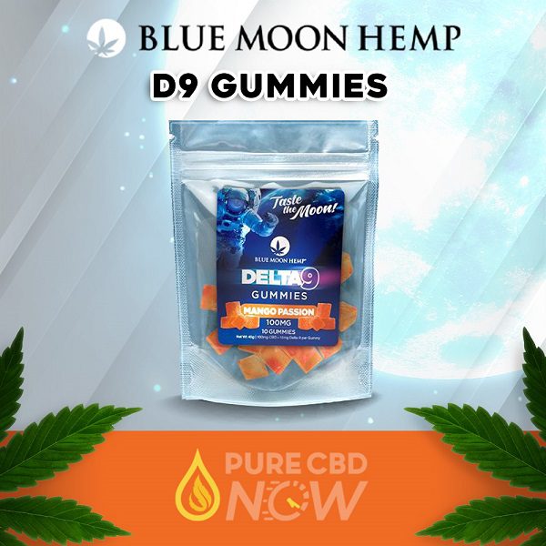 Blue Moon Hemp Delta 9 Gummies 100mg/10ct Best Price