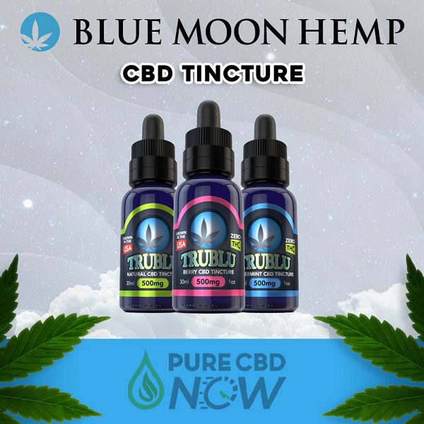 Blue Moon Hemp Trublu CBD Tincture 30ml Best Price