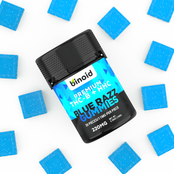 Binoid THC-B + HHC Gummies – Blue Razz (RELEASE SALE) Best Price