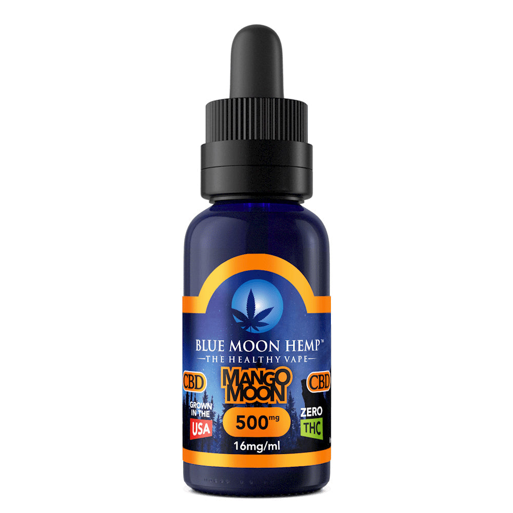 Blue Moon Hemp - Mango Moon CBD Vape E-liquid - 30ml Best Price