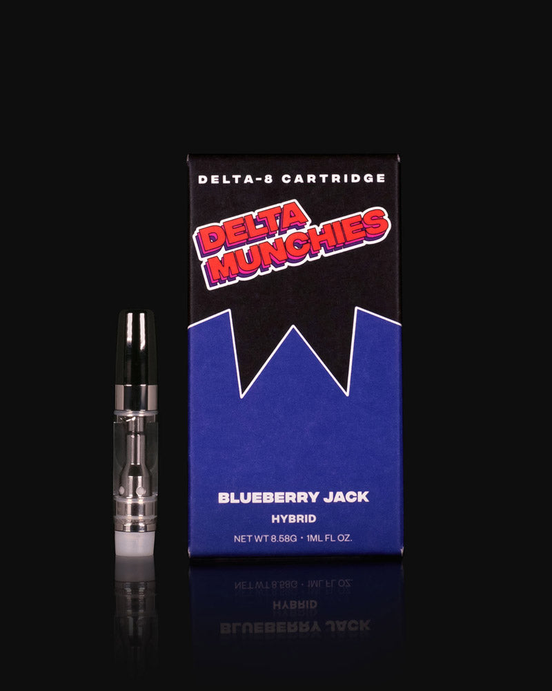 Delta Munchies Blueberry Jack 1G Delta 8 Cart Best Price