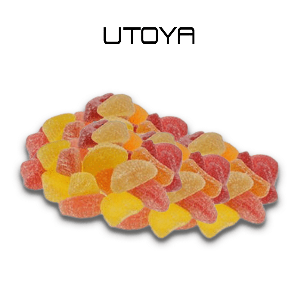 Utoya | Mini Fruit Slice THC Gummies 800mg - 4500mg Best Price