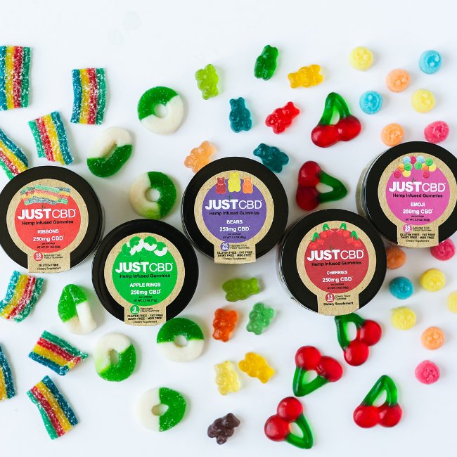 JustCBD - CBD Gummies 250mg Jar Best Price