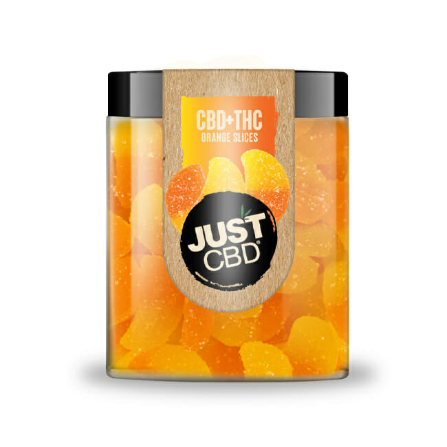 JustCBD - THC + CBD Orange Slices Best Price