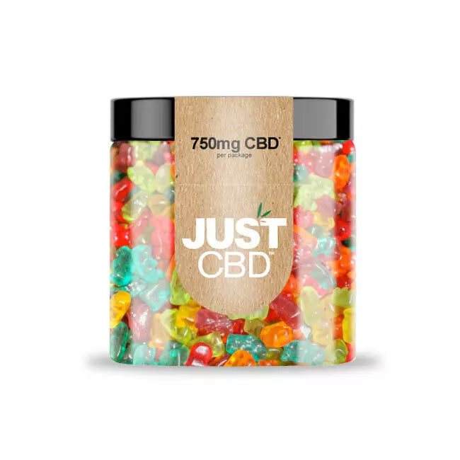 JustCBD - CBD Gummies Clear 750mg Best Price